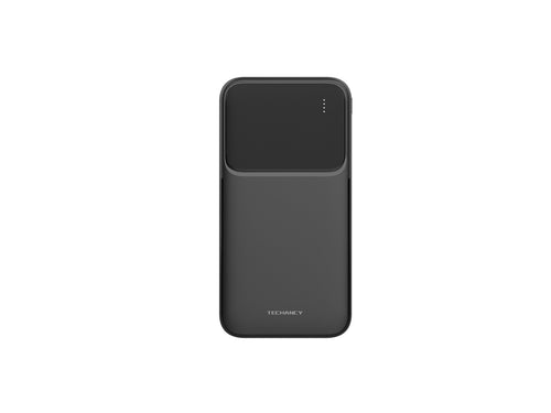 Techancy Power Bank 10000mah Preto TF2781, Carregamento Rápido De 10w Para Smartphones, Tablets E Muito Mais!-1