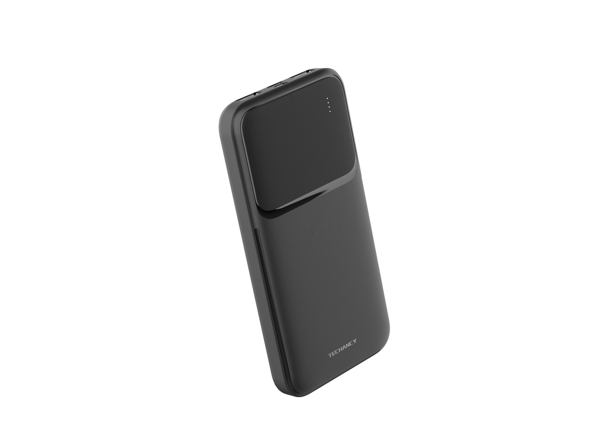 Techancy Power Bank 10000mah Preto TF2781, Carregamento Rápido De 10w Para Smartphones, Tablets E Muito Mais!-0