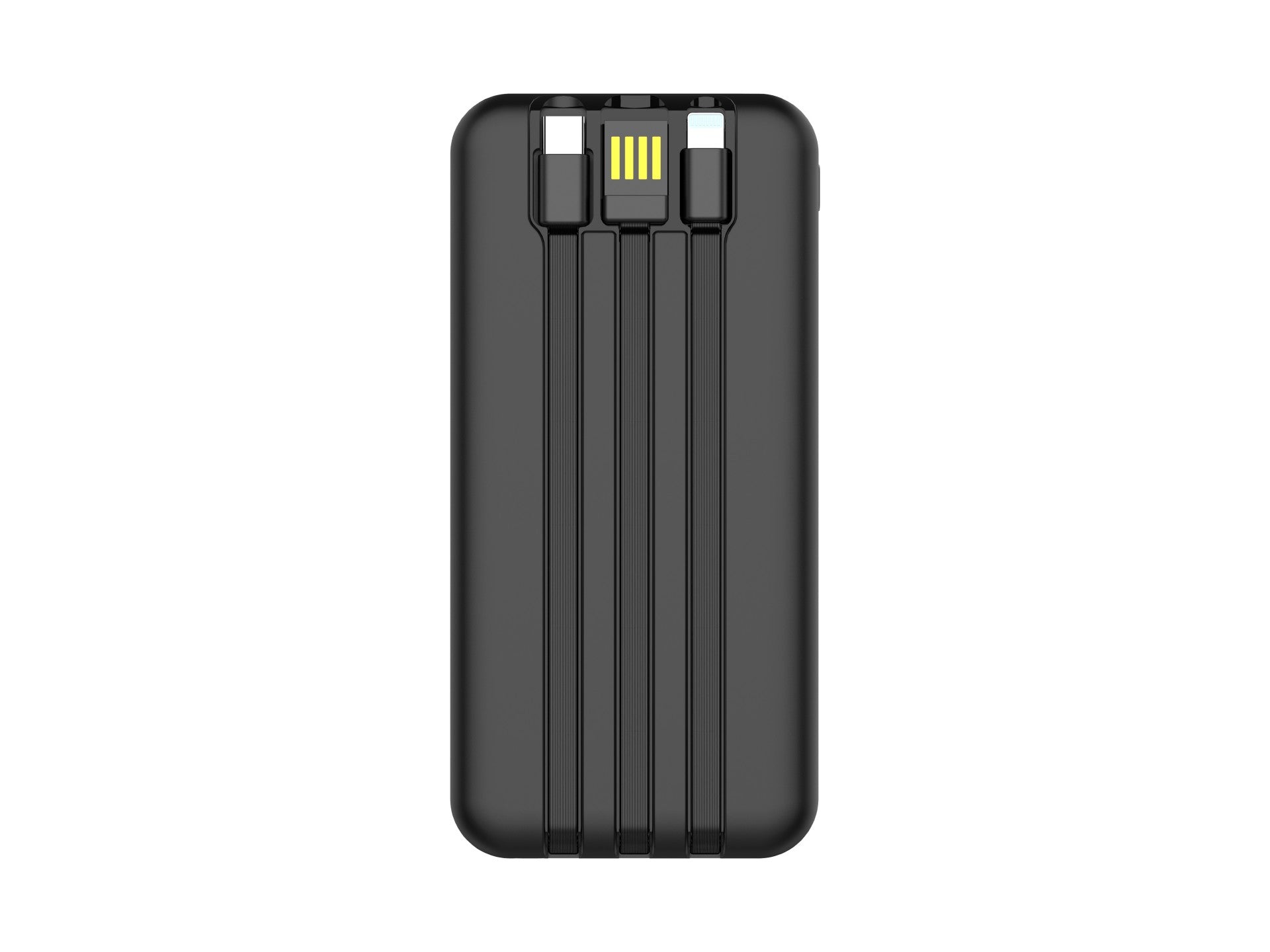 Techancy Power Bank 10000 Mah 22.5w  TF2782, Cabo De Carregamento Type-C+Lightning+ Usb 3in1, Ecrã Digital De Potência-2
