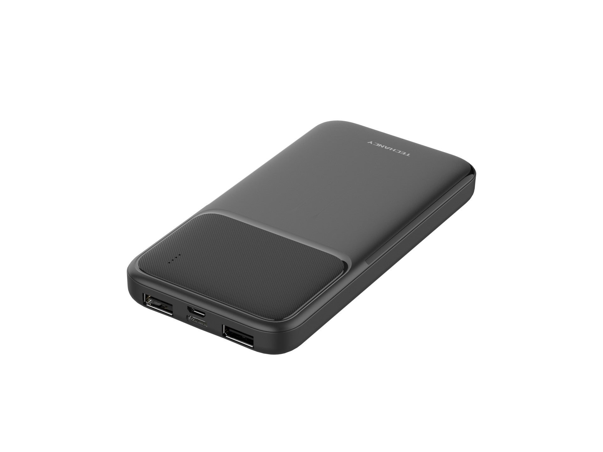 Techancy Power Bank 10000mah Preto TF2781, Carregamento Rápido De 10w Para Smartphones, Tablets E Muito Mais!-2