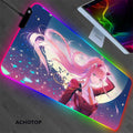 Darling In The Franxx Gamer RGB LED Keyboard Mat-0